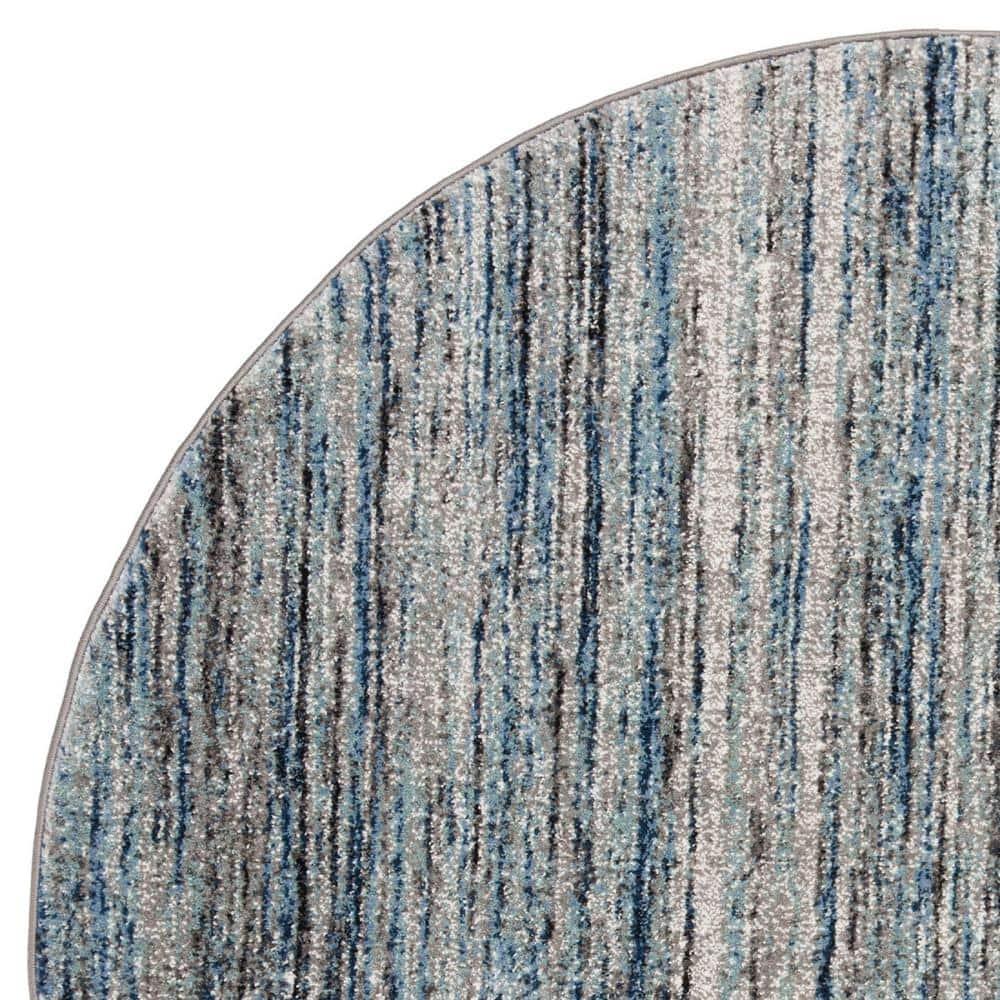 Highland Dunes Woodcreek Performance Abstract Rug