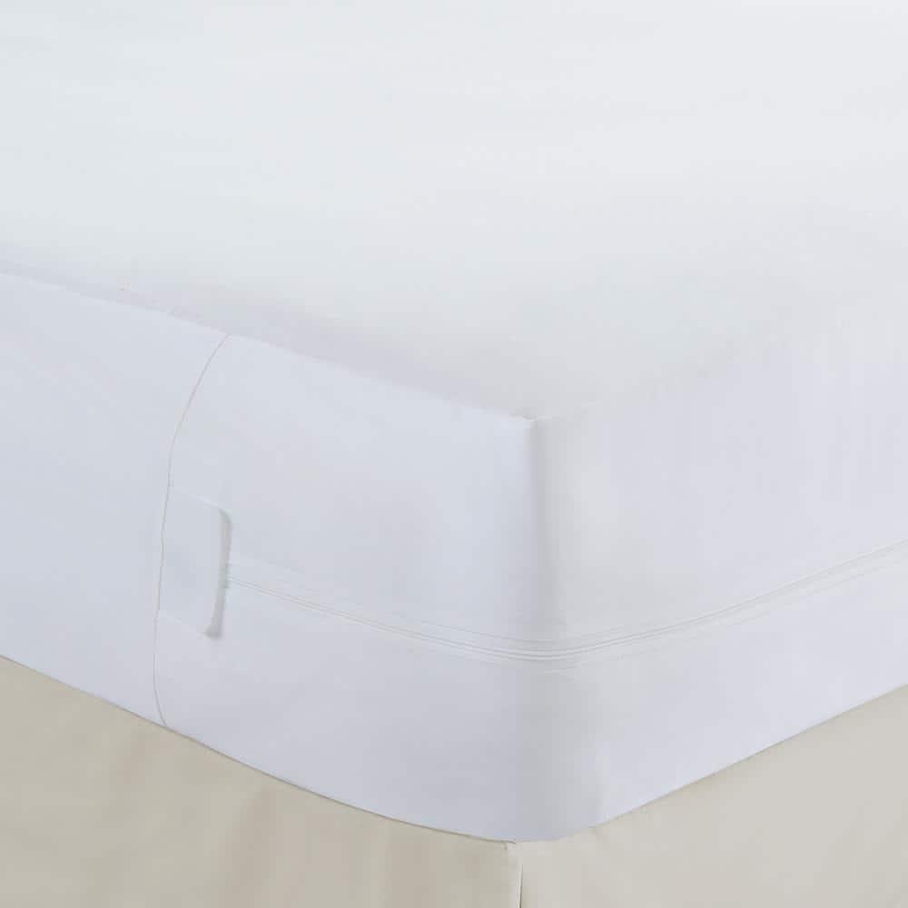 All-in-One Bed Bug Blocker Water Resistant Zippered Mattress Protector, California King