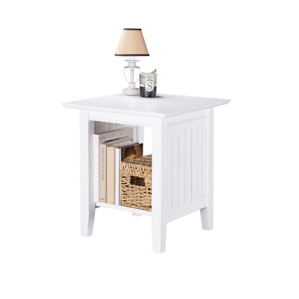 Nantucket End Table White - AFI