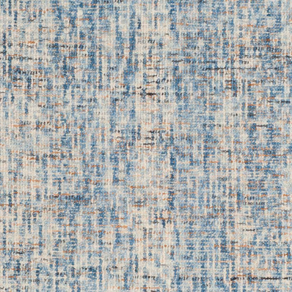 Abstract ABT468 Handmade Indoor Area Rug - Dark Blue/Rust - 5'x8' - Safavieh