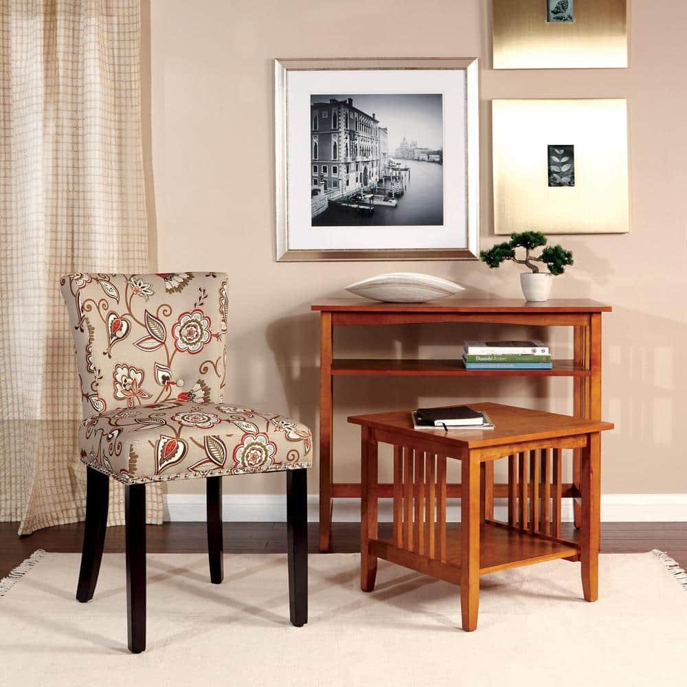Sierra Side Table in Ash Brown Finish by OSP Home Furnishings