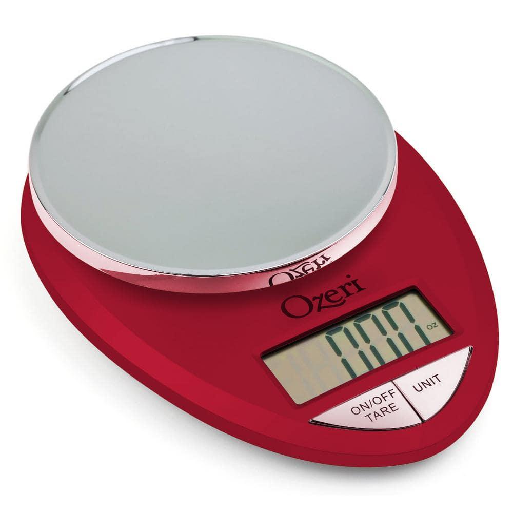Ozeri Pro Digital Kitchen Food Scale, 0.05 oz to 12 lbs (1 gram to 5.4 kg)