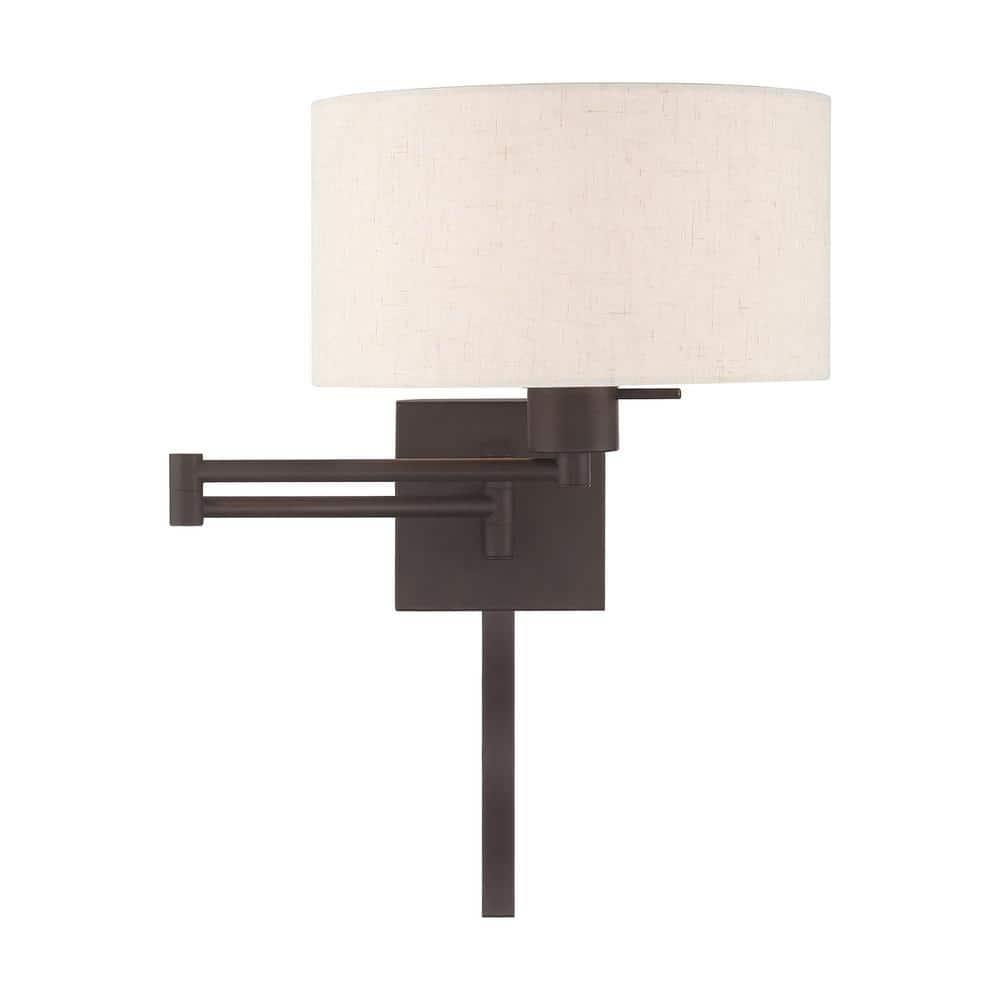 Livex Lighting 1 - Light Wall Light in  Bronze