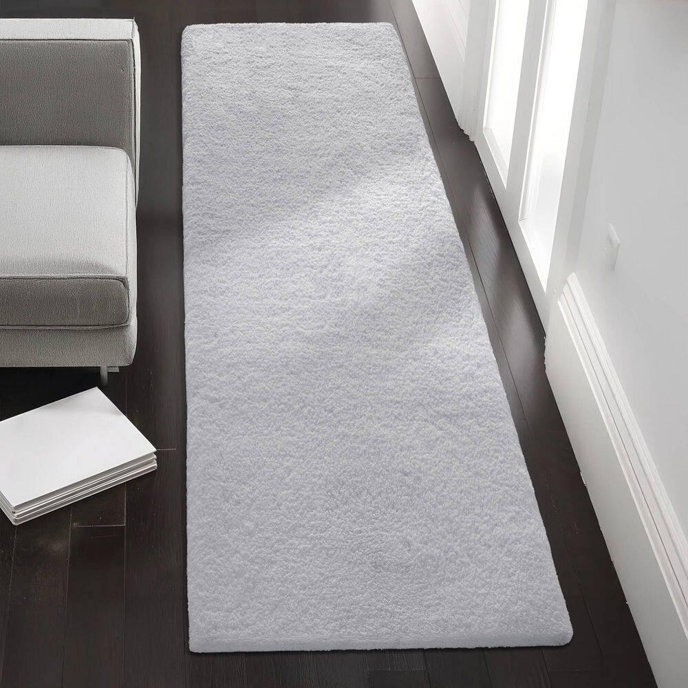 Madison Park Signature Marshmallow Quick Dry Bath Rug with Non-Slip Backing