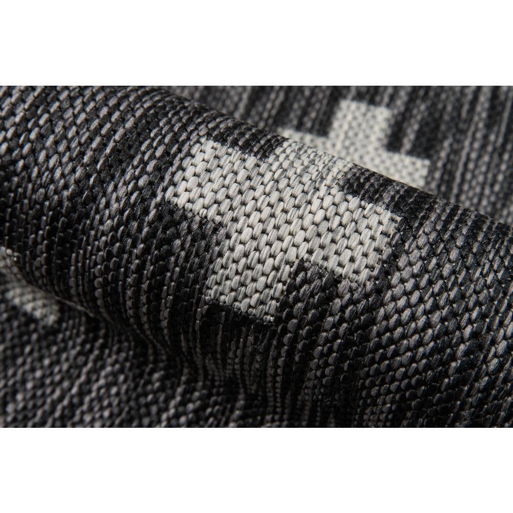 Umbria Black Indoor/Outdoor Rug