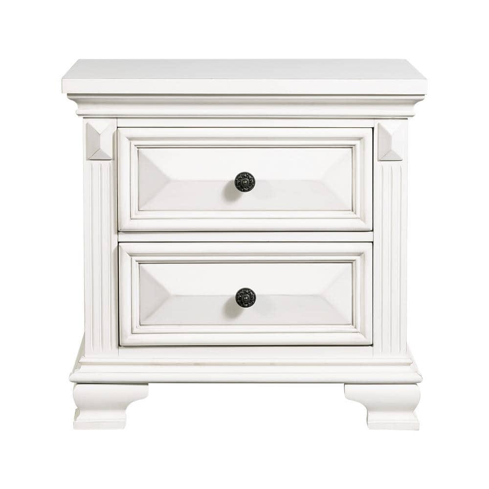 2 Drawer Trent Nightstand White - Picket House Furnishings