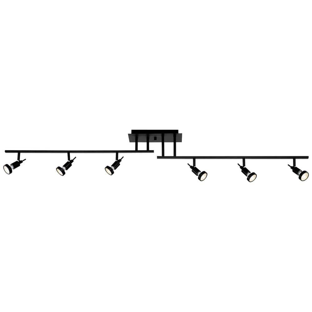 62'' 6 -Light Fixed Track Track Kit with Dimmable
