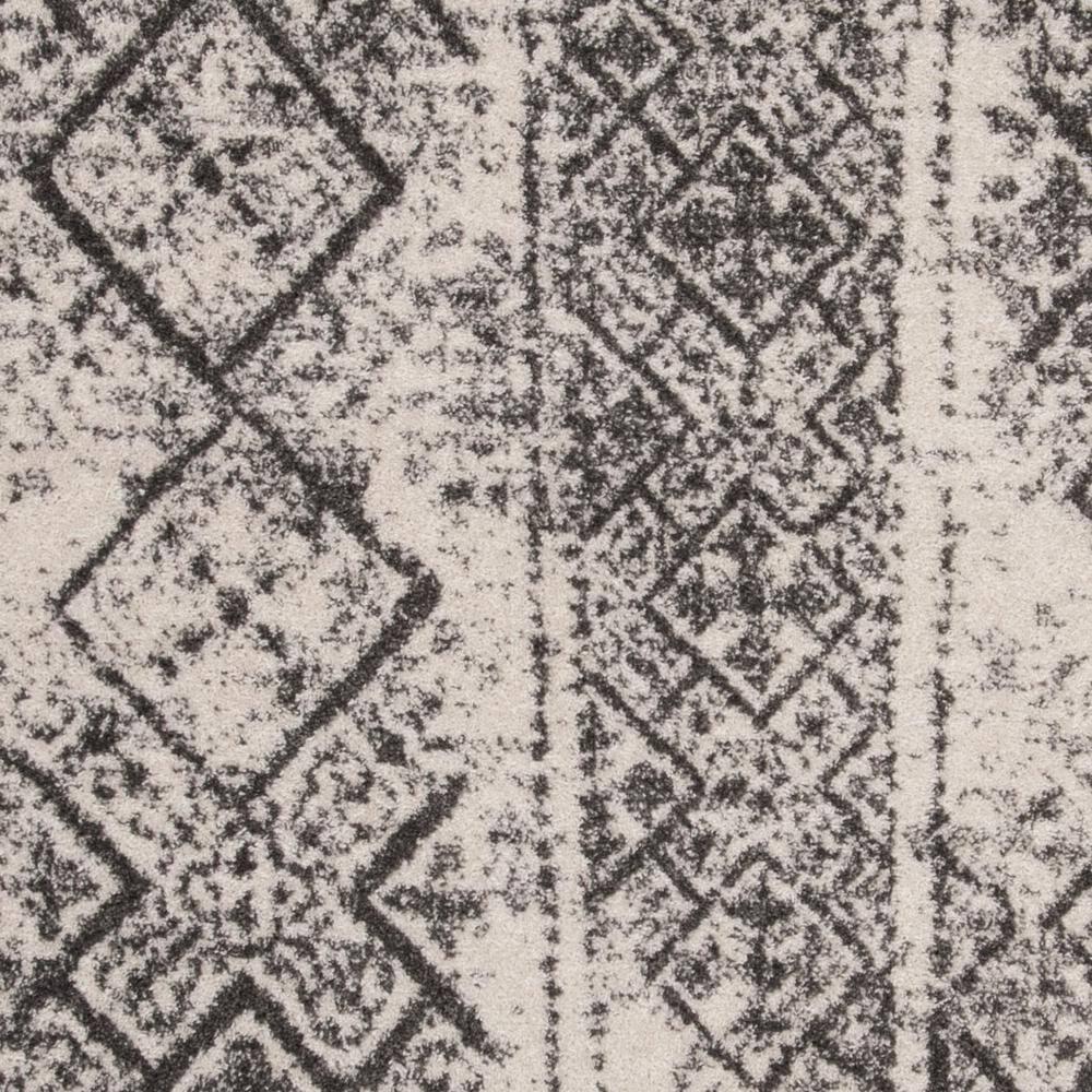 Adirondack ADR111 Machine Made Indoor Area Rug - Silver/Black - 5'-1"x7'-6" - Safavieh