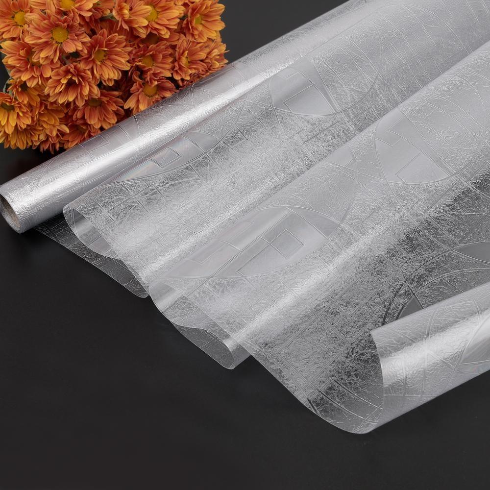 Orren Ellis Window Cling 3D Static Privacy Decoration Non-Adhesive Vinyl Stained Glass Decals Stickers