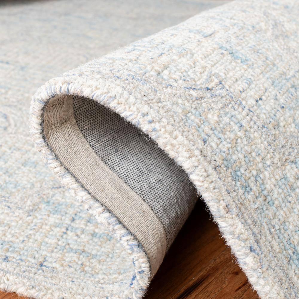 Abstract ABT474 Handmade Indoor Accent Rug - Ivory/Light Blue - 2'-3"x4' - Safavieh