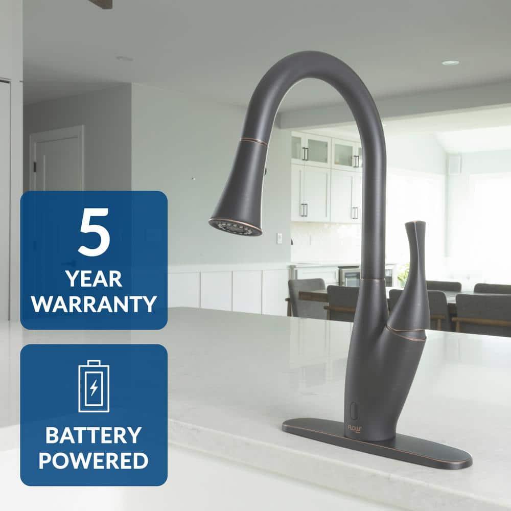 Touchless Pull Down Single Handle Kitchen Faucet
