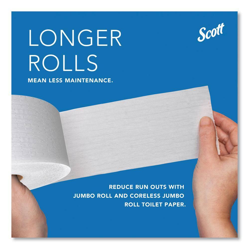 Scott Essential Coreless Jumbo Roll Tissue Dispenser, 14.25 x 6 x 9.7, Black -KCC09602