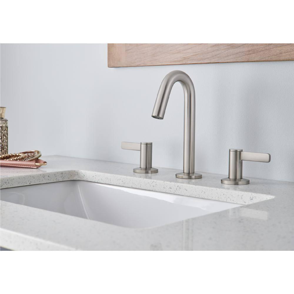 Amalfi Widespread Bathroom Faucet with Drain Assembly