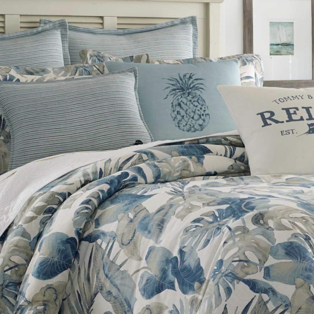 Tommy Bahama Home Tommy Bahama Raw Coast Blue Cotton Comforter Set & Reviews | Wayfair