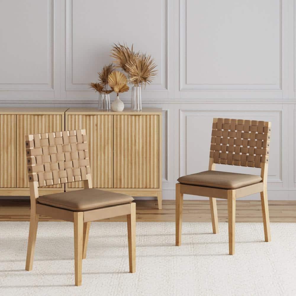 Nathan James Upholstered Stool