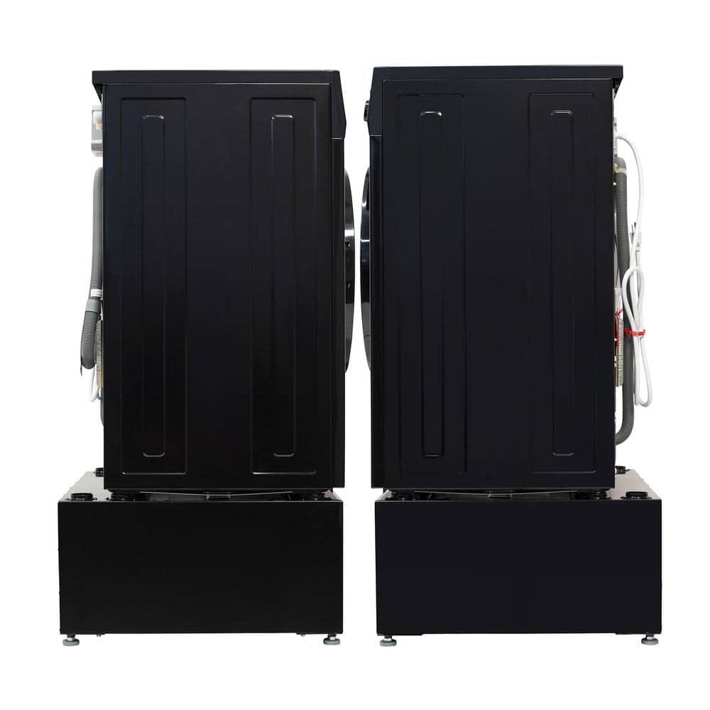 All-in-One Washer Dryer VENTED-DRY FASTER than Condense 15lb 110V + Pedestal