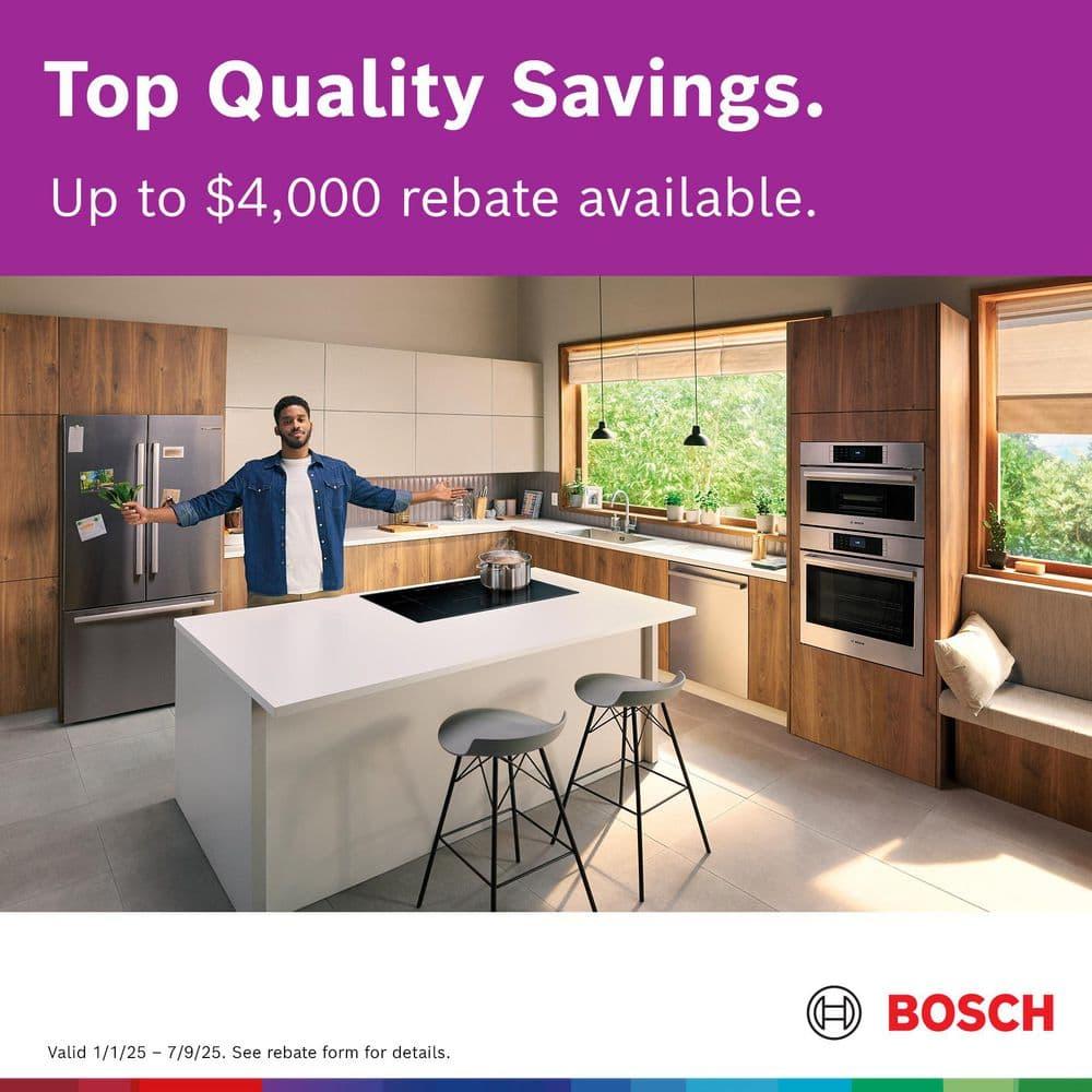 Bosch 800 Series 24" Front Control Built-In Dishwasher with Hybrid Tub & Reviews | Wayfair