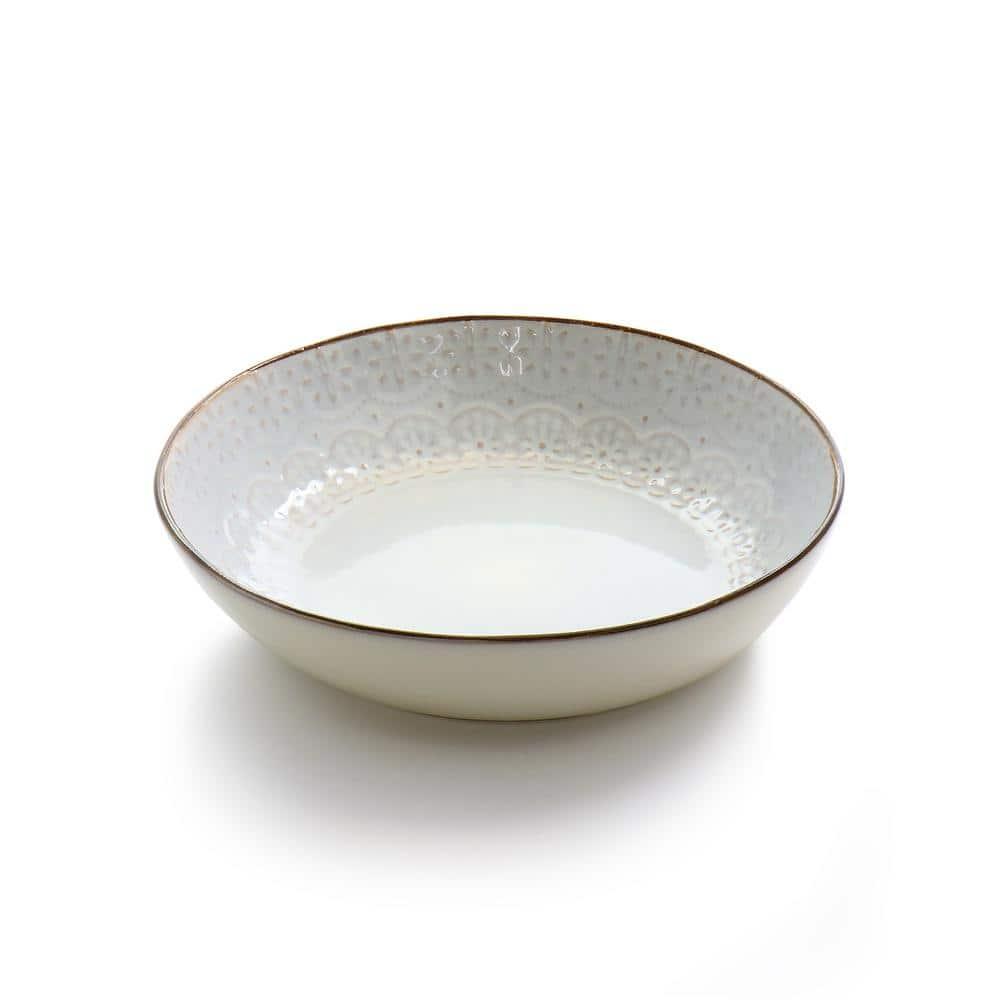 Elama 16 Piece Stoneware Dinnerware Set - Service for 4