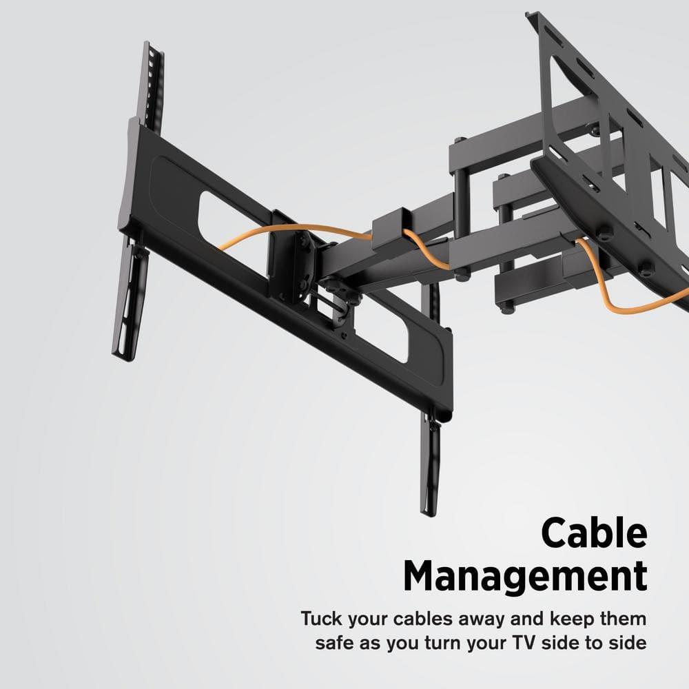 Promounts ProMounts Premium Articulating / Full Motion TV Wall Mount for 37" to 92" TVs, Holds Up to 88lbs