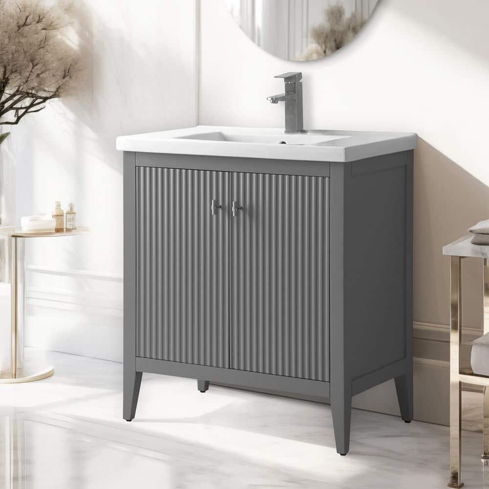 30" Single Bathroom Vanity Set