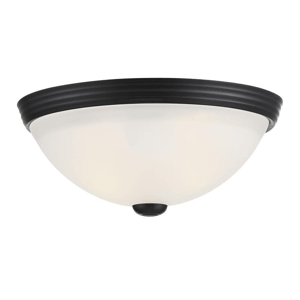 Savoy House NULL 2 - Light Flush Mount in  Black
