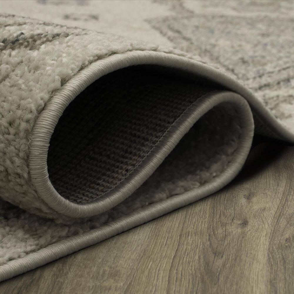 Mohawk Home Laughton Grey 5' 3" x 8' Area Rug Perfect for Living Room, Dining Room, Office
