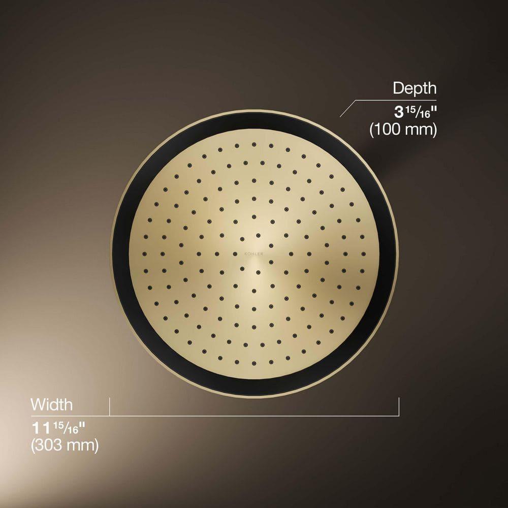 Statement™ 2.5 GPM Round 12 in. Rainhead with Katalyst Air-Induction Technology