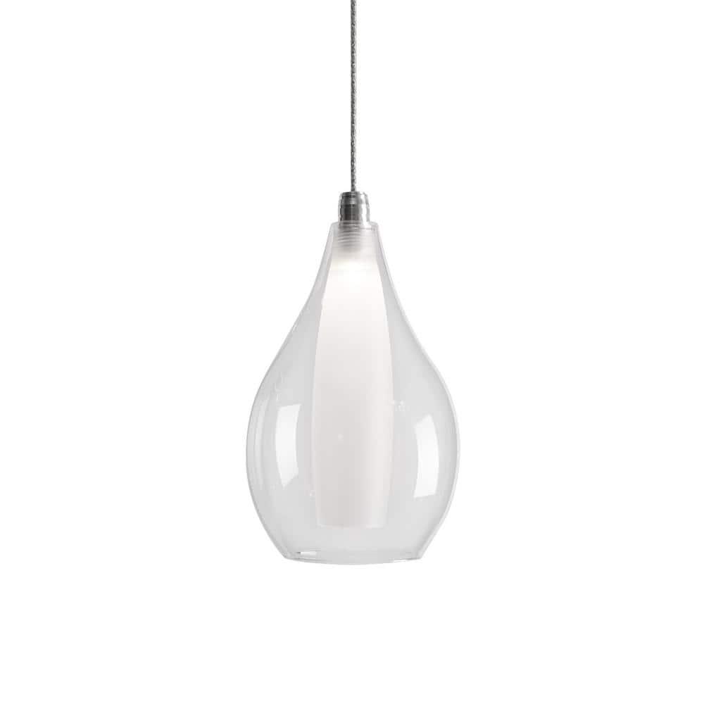 Victoria 1 - Light Chrome LED Single Pendant