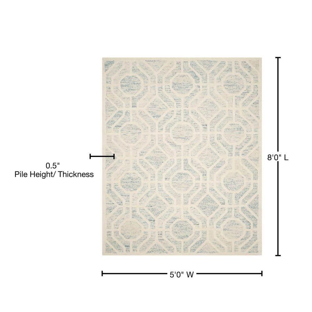 Cambridge CAM726 Hand Tufted Area Rug  - Safavieh