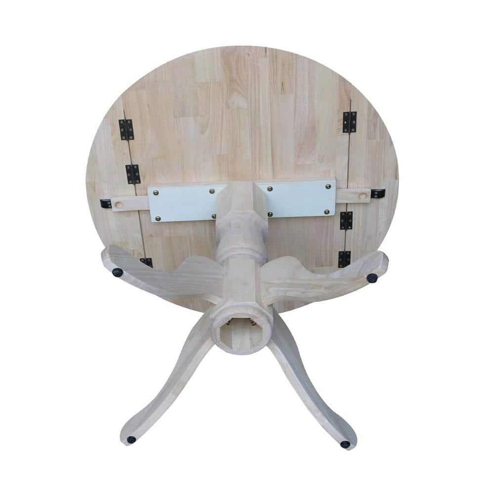 International Concepts Dual Drop Leaf Table - 36", Unfinished