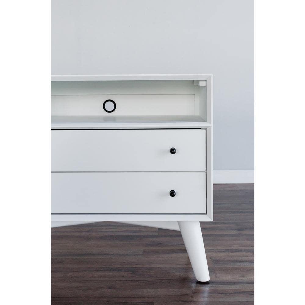 Williams 2-Drawer Nightstand with Shelf