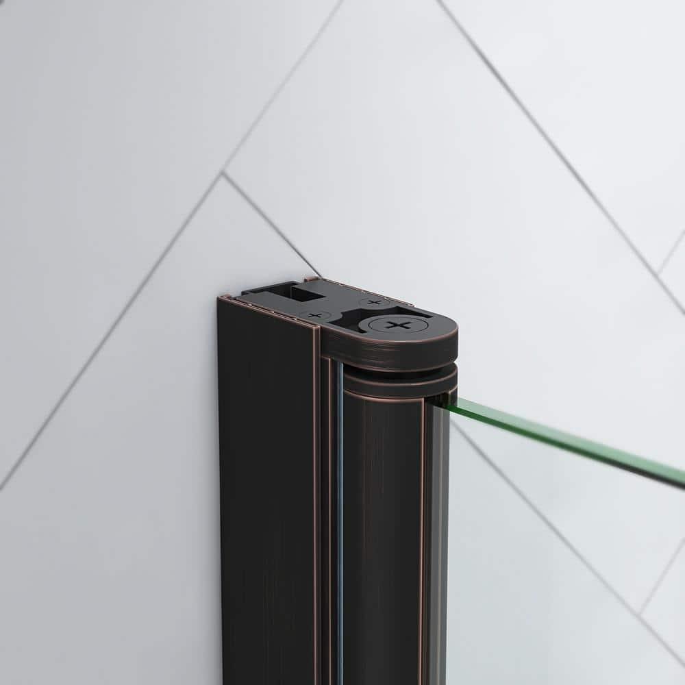 Endless Pasadena 59" W x 72" H Buttress Alcove Shower Kit, Door, Panel