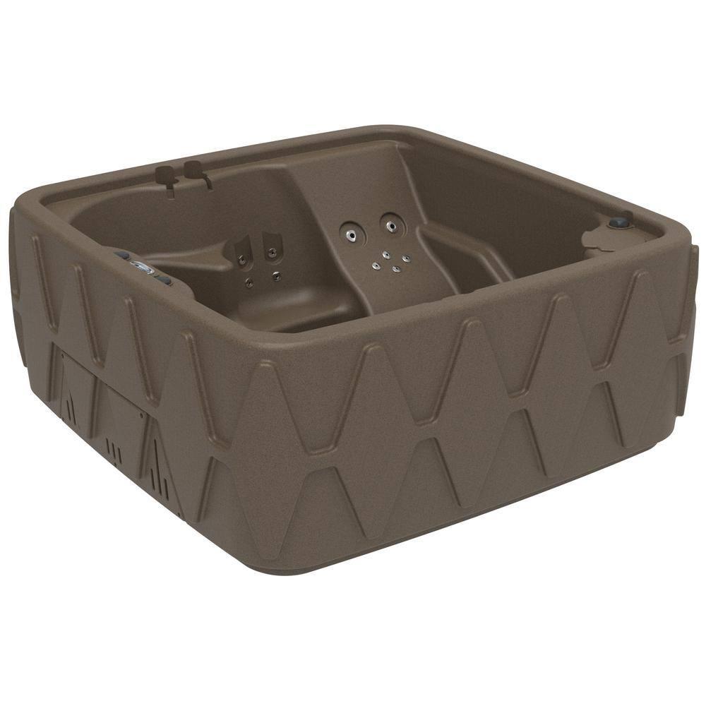 AquaRest Discover AR500 Premium 5-Person 29-Jet Plug & Play Hot Tub with Ozonator, LED Waterfall and Stainless Steel Heater