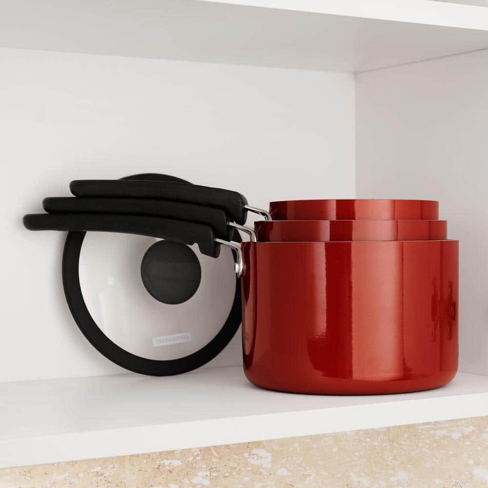 Tramontina Tramontina Aluminum Non Stick Sauce Pan 6 Pc Nesting Set