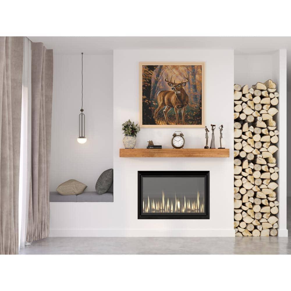 Dogberry Collections Modern Farmhouse Fireplace Shelf Mantel