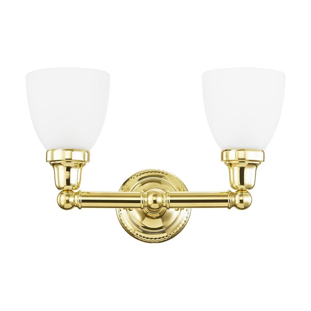 Livex Lighting Classic 2 - Light Vanity in  Polished Brass
