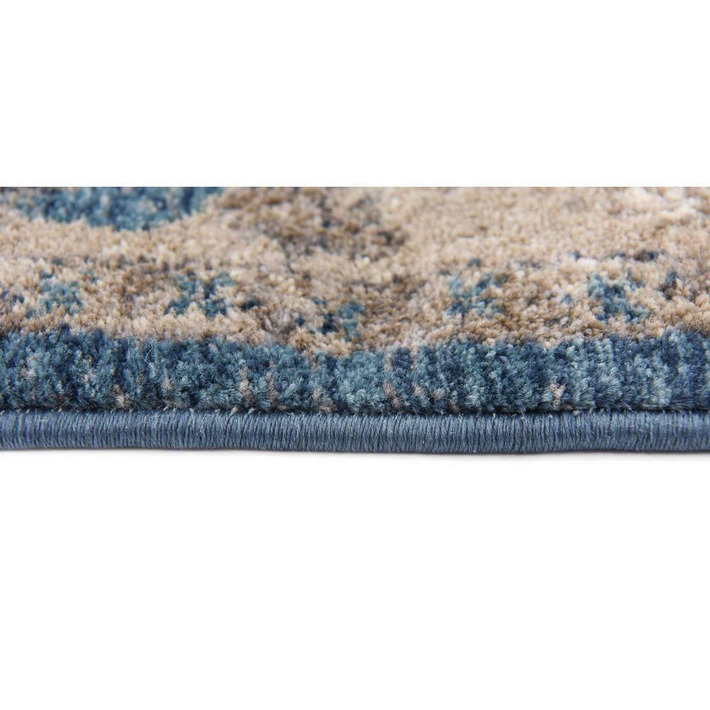 RugPal Linz Oriental Blue Area Rug