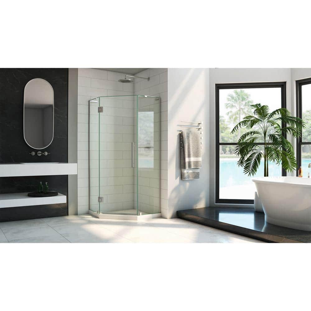 Prism Plus 34" x 72" Neo-angle Hinged Shower Enclosure
