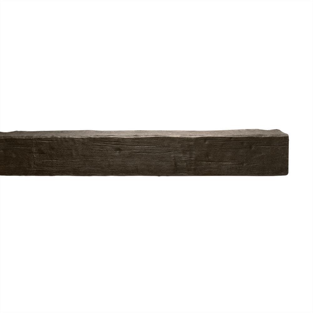 5-7/8 in x 7-7/8 in x 153 in Modern Faux Wood Beam