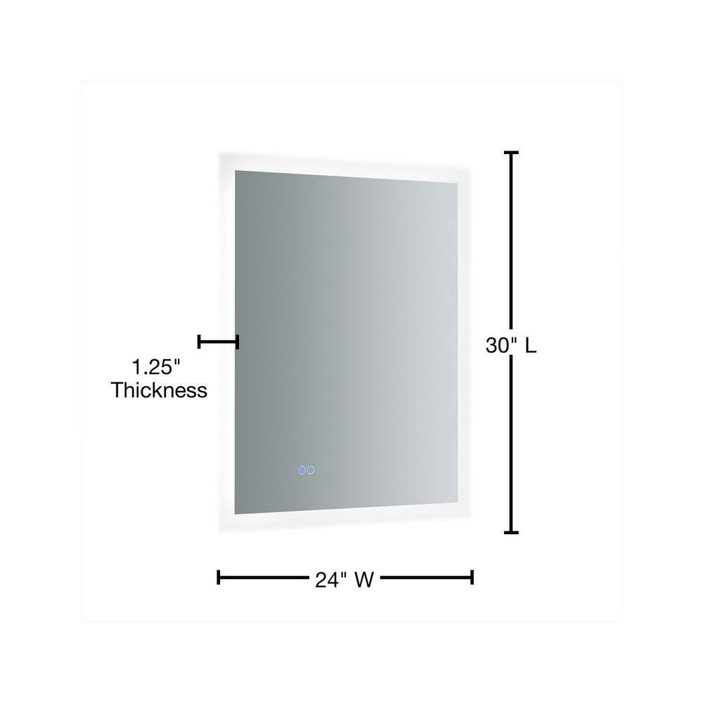 Fresca Angelo Flat LED Wall Mirror