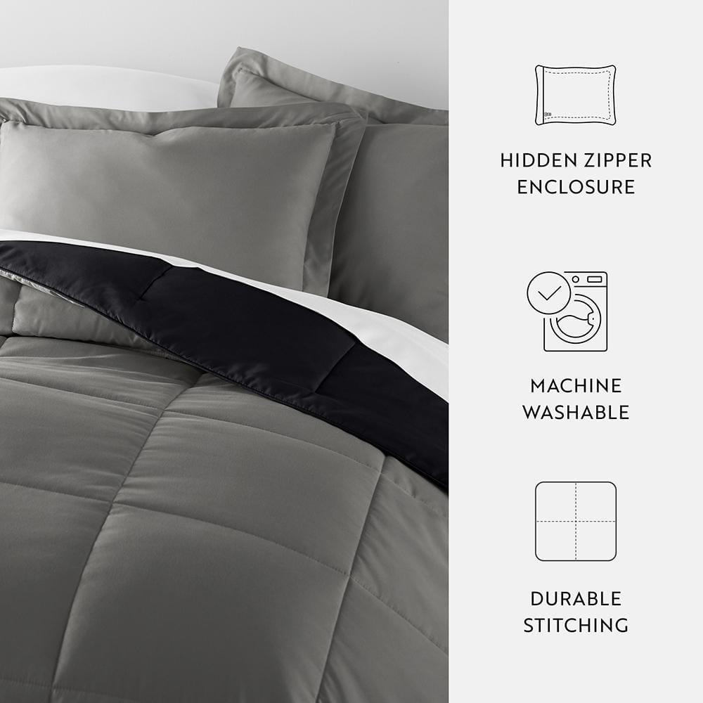 Becky Cameron Reversible Down-Alternative Comforter Bedding Set