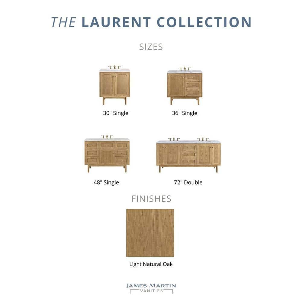 James Martin Vanities Laurent 308'' W Single Bathroom Vanity Base