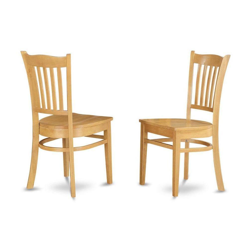 Kitchen Table & 2 Dining Room Chairs, Oak