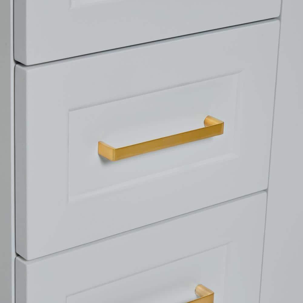 Ariel Q048s-Bc Taylor 48" Free Standing Hardwood Single Vanity Cabinet Only - Grey