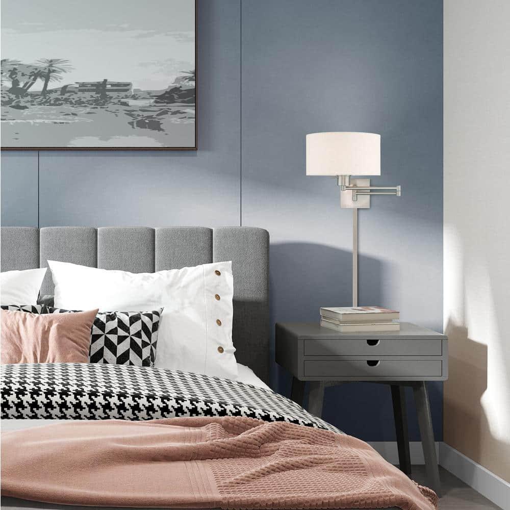 Livex Lighting 1 - Light Wall Light in  Brushed Nickel