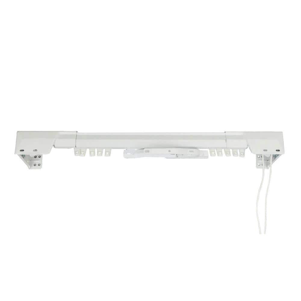Symple Stuff Bembry Steel Adjustable Single Curtain Rod