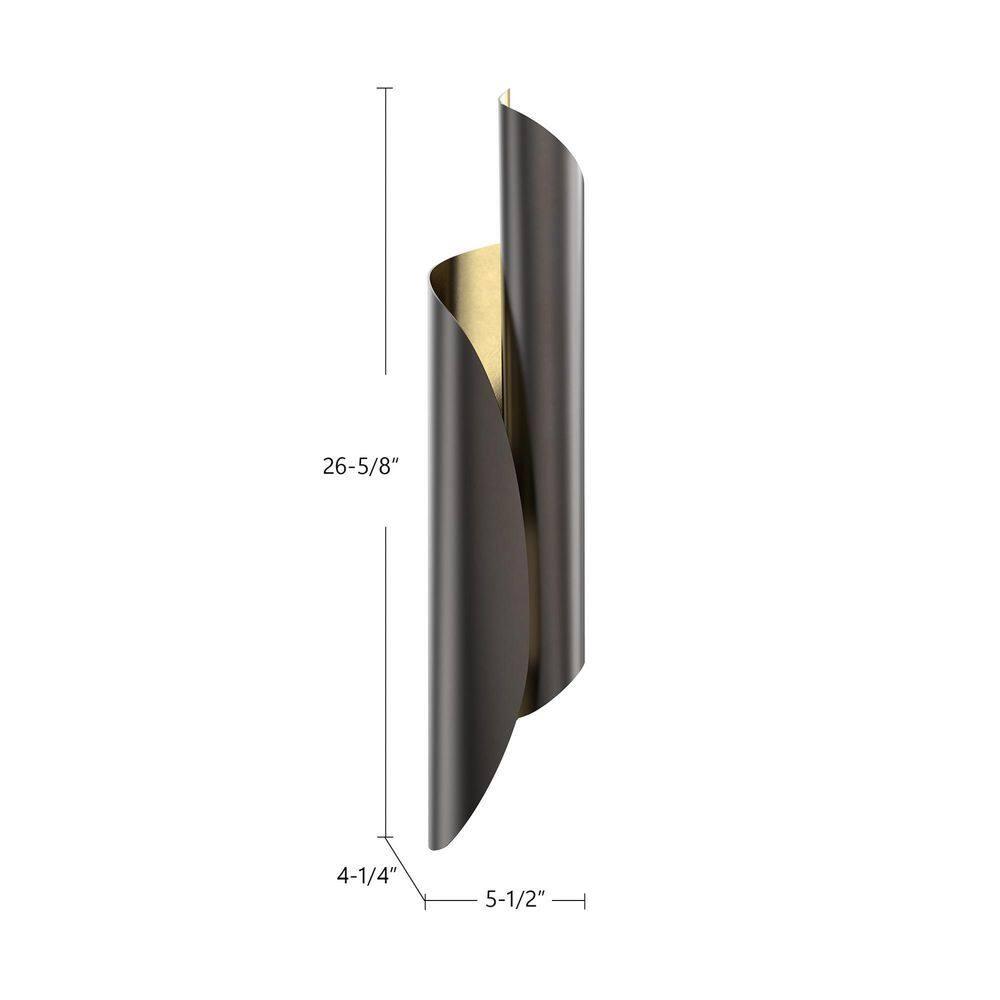 Parducci 2 Light Dimmable Corner Wall Light