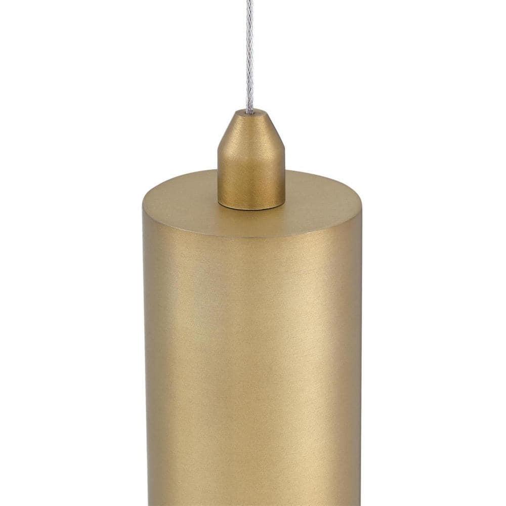 Westinghouse Rayman LED Mini Pendant Brushed Brass Finish
