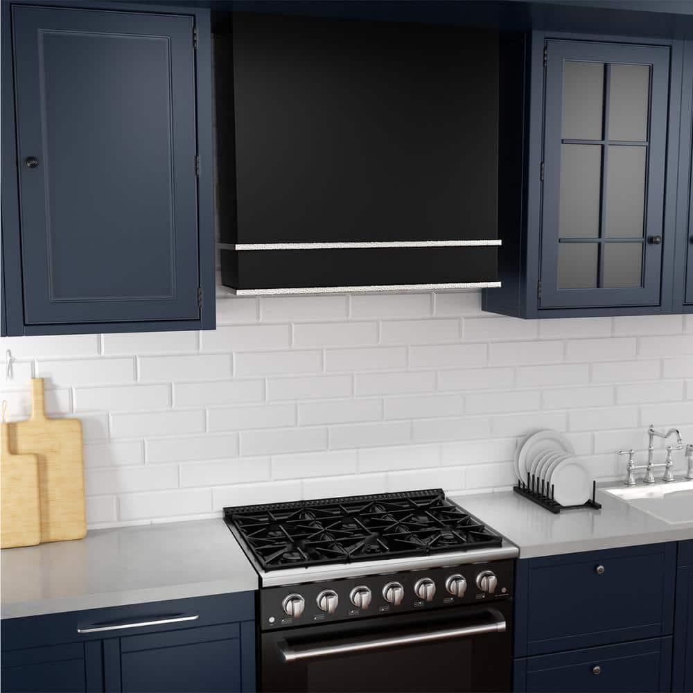 Akicon Akicon 30" Stainless Steel 600 CFM Ducted (Vented) Wall Mounted Required Range Hood AK-HS30HB-JBN