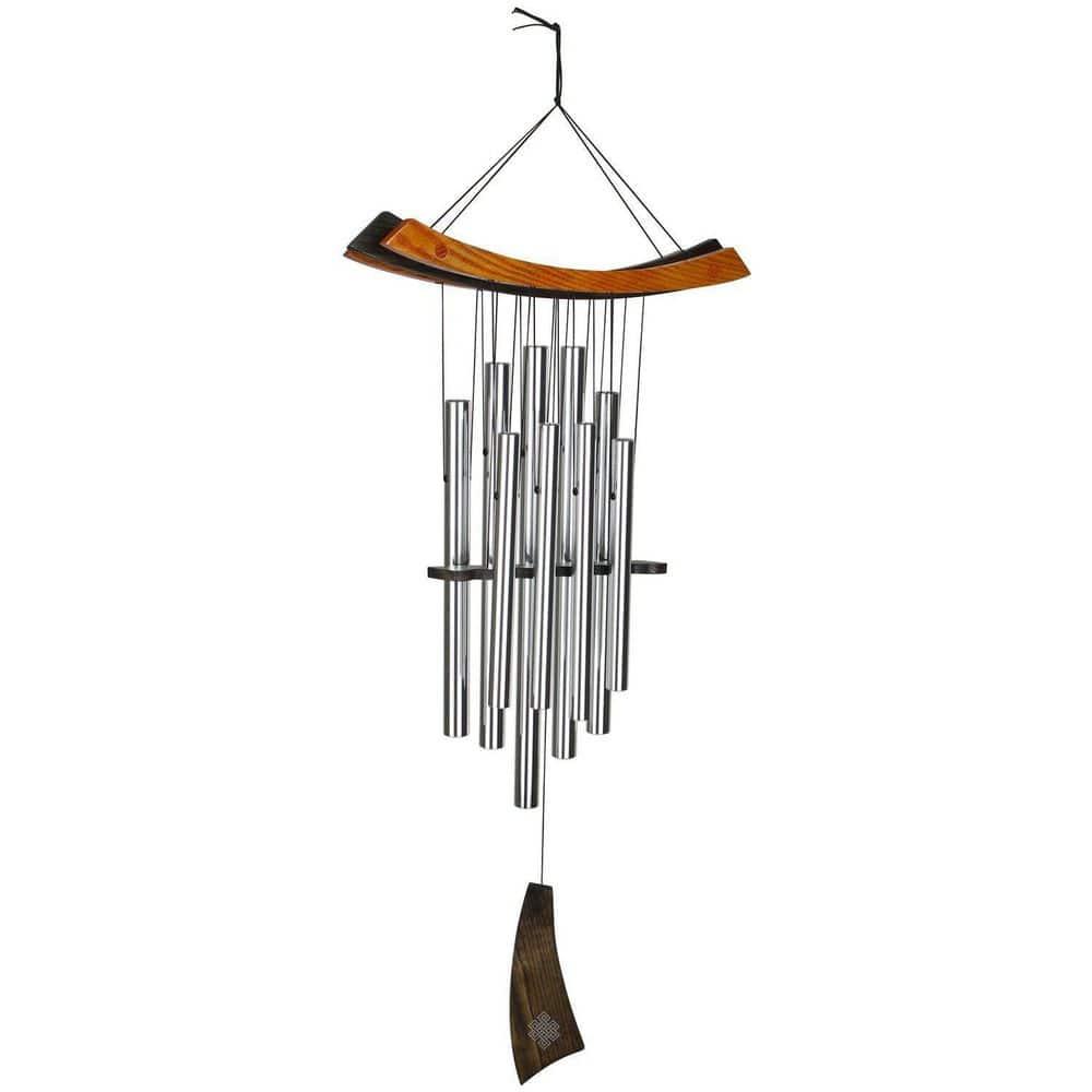 Woodstock Windchimes Woodstock Healing Chime, Wind Chimes For Outside, Wind Chimes For Garden, Patio, and Outdoor Decor, 34"L